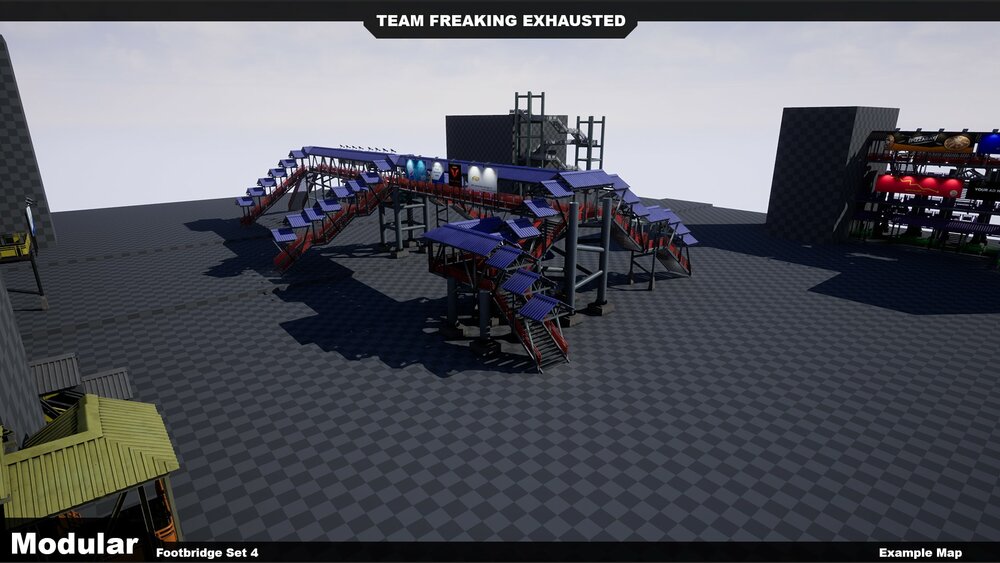 Modular Footbridge Set 4 