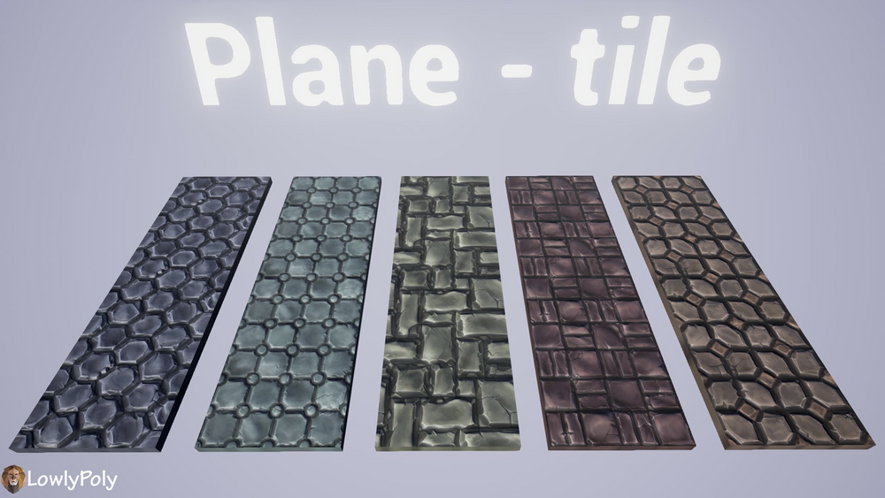 Stone Tile Vol.7 - Hand Painted Texture Pack 