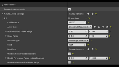 Procedural Nature Generator 