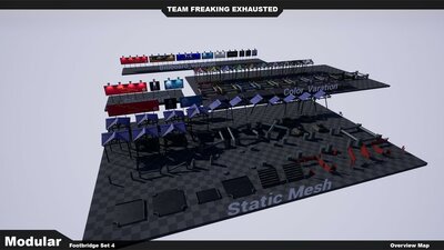 Modular Footbridge Set 4 