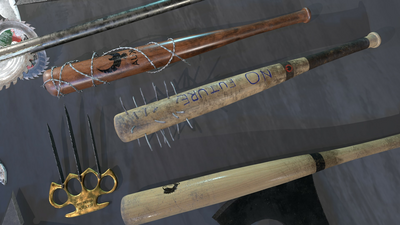 Handmade weapons 