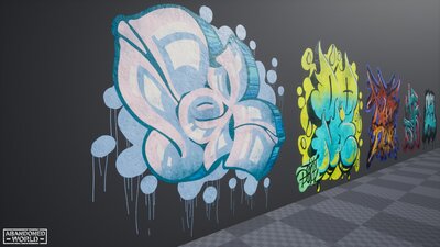 Graffiti Pack Decals 5 in 1 