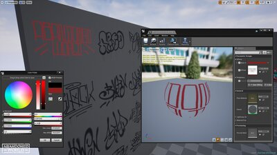 Graffiti Pack Decals 5 in 1 