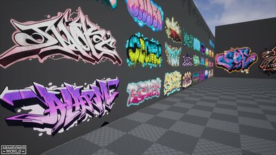 Graffiti Pack Decals 5 in 1 