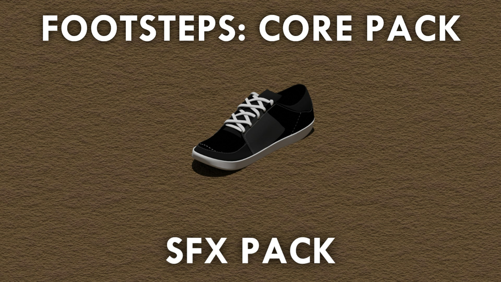 Footsteps: Core Pack - SFX Pack 