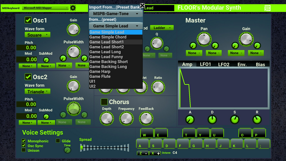 Modular Synth UI Pro by Floor 