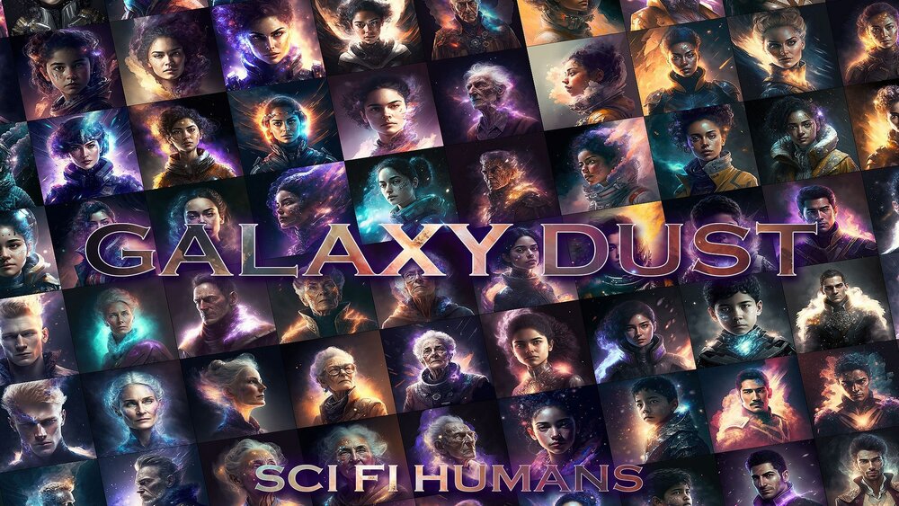 Galaxy Dust - Sci-Fi Humans 2 - FPS / RPG / Icon Bundle 