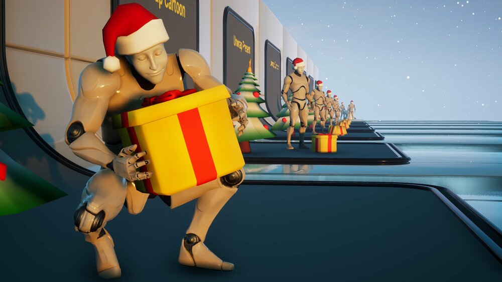 Festive Mocap Animations 