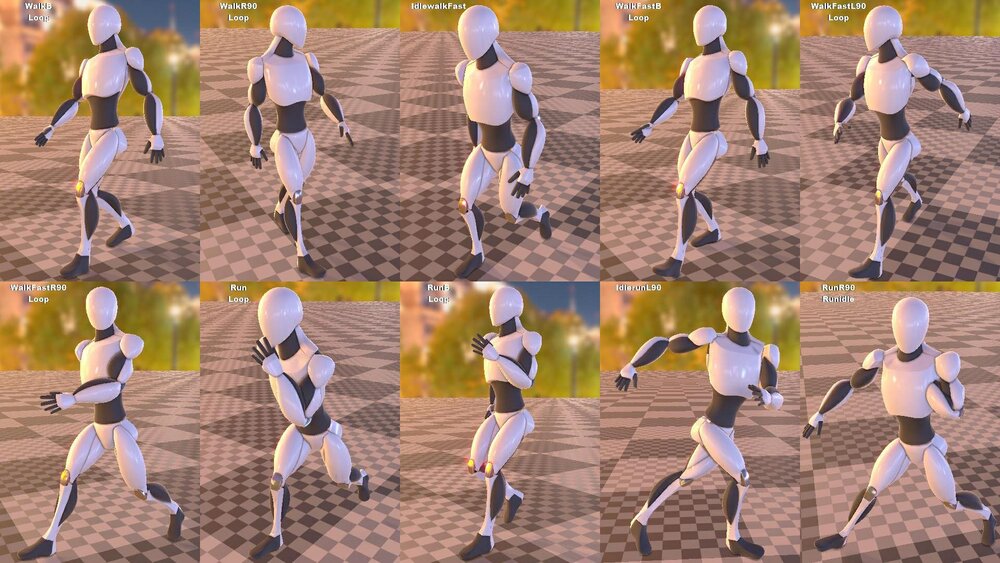 Movement Animation Pack 