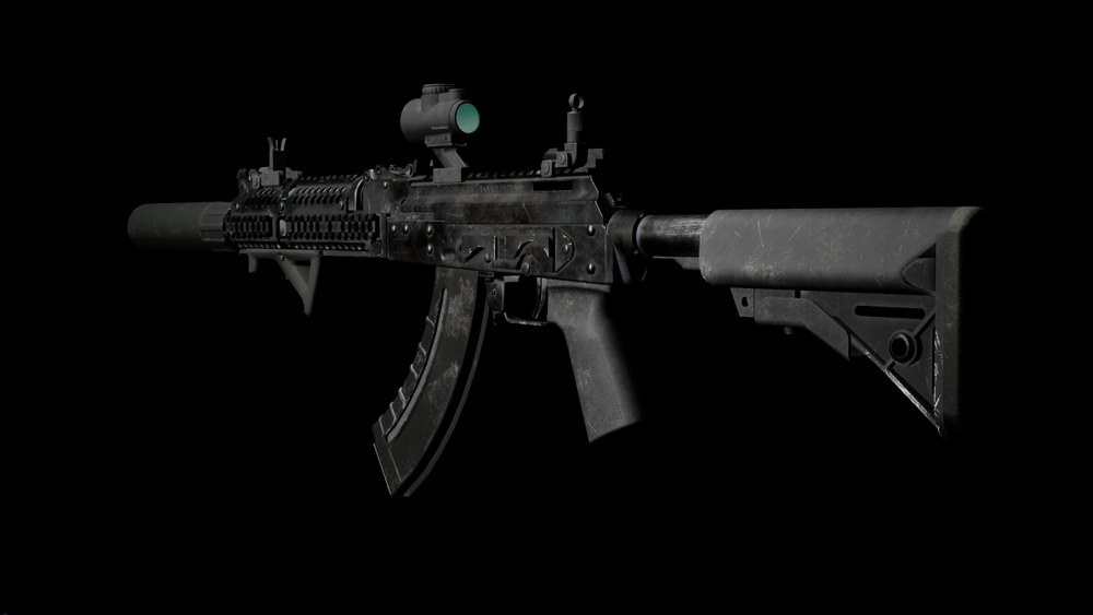 Animated FPS AK 