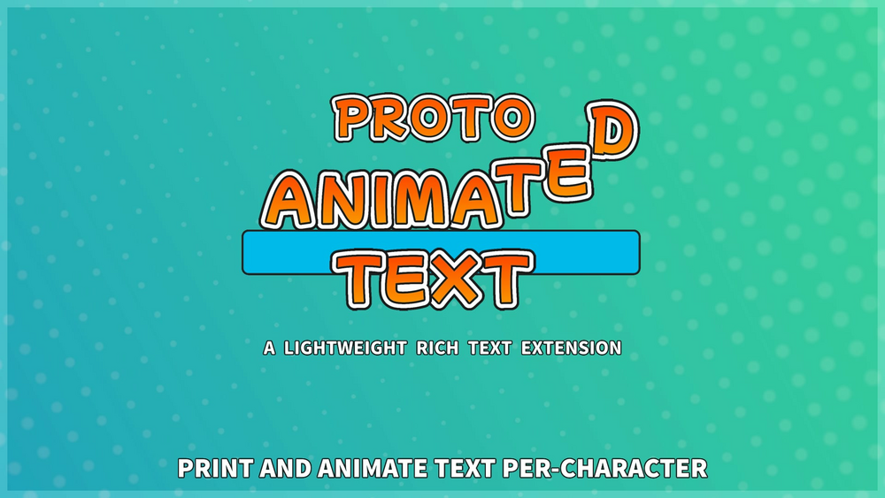 Proto Animated Text 