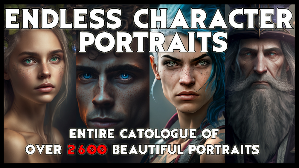 Endless Fantasy & RPG Portrait Collection 