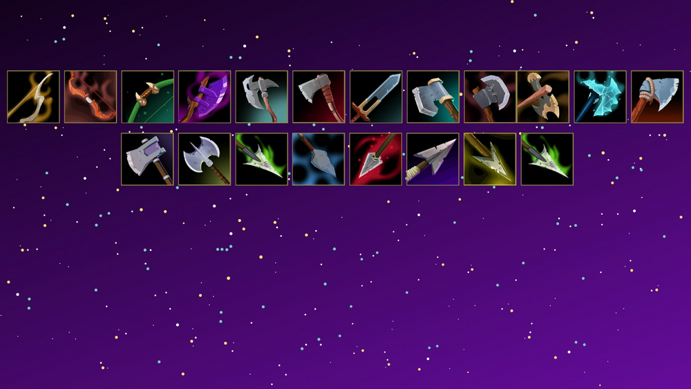 Hand Painted Armor & Weapon Icon Bundle 