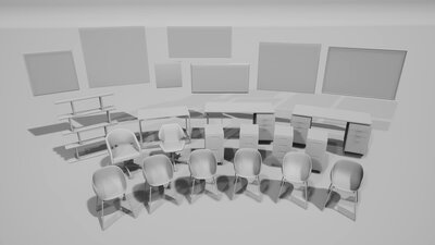 Arch Viz VOL.4 - Office and Decor 