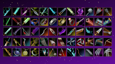 Hand Painted Armor & Weapon Icon Bundle 