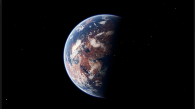 Realistic Earth And Mars pack 