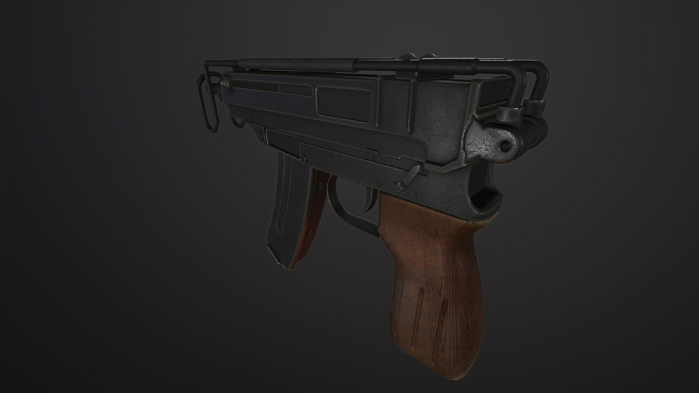 Submachine Gun Scorpion Vz.61 + VFX 