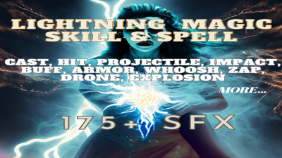 Lightning Magic Skill Spell Sound Pack