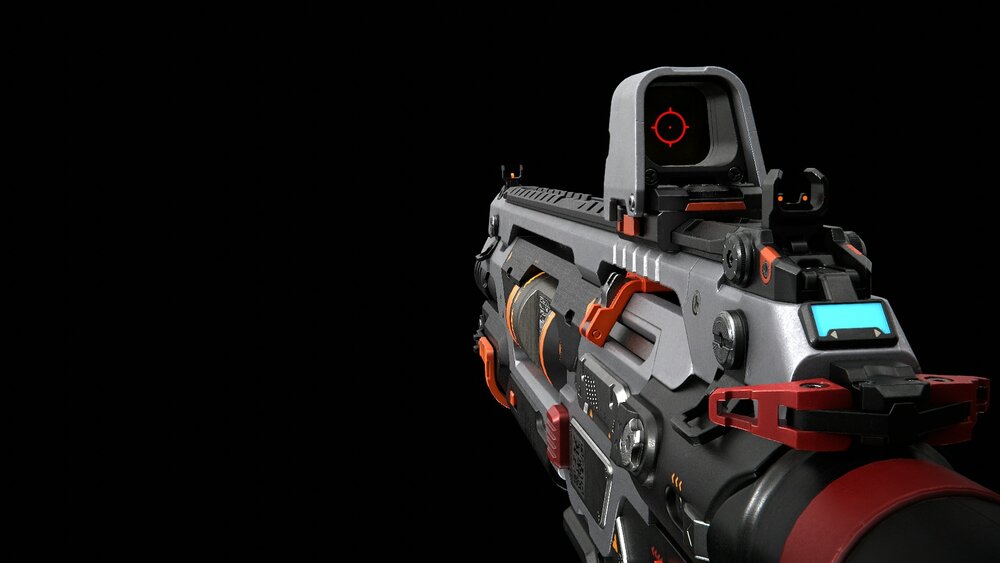 Sci-Fi Assault Rifle 