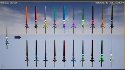 Rune Knight Swords Pack ( 20 Swords ) 