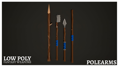 Low Poly Fantasy: Weapons Pack 