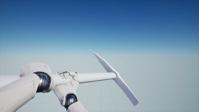 First Person Pickaxe 