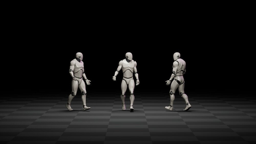 Talk while walking or standing animations 