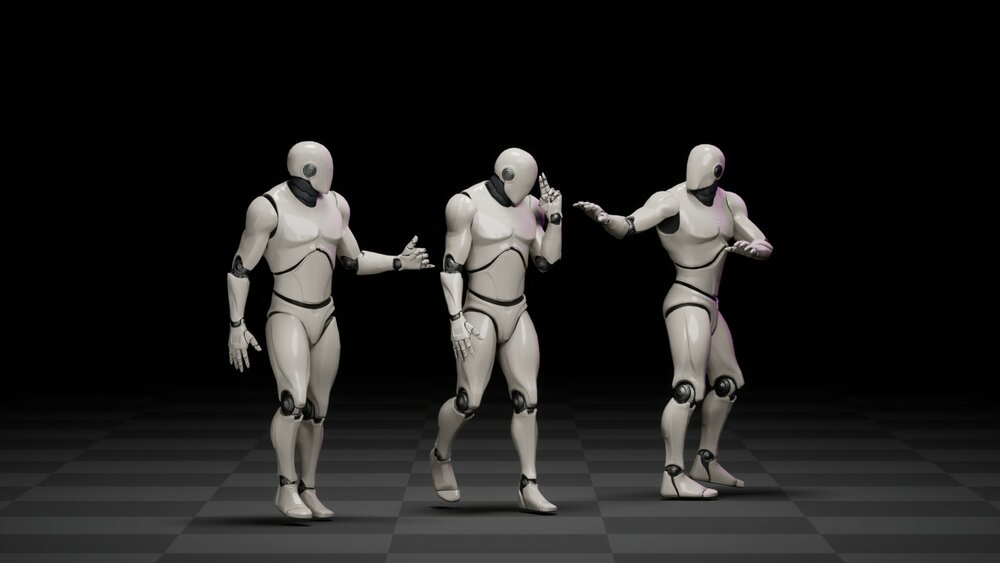 Talk while walking or standing animations 