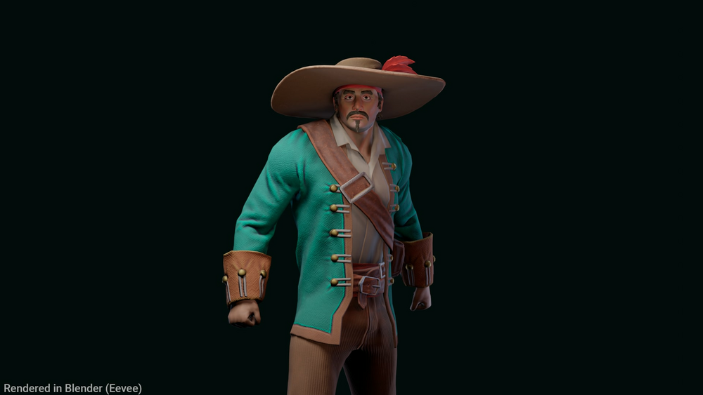 Stylized Pirate 2 