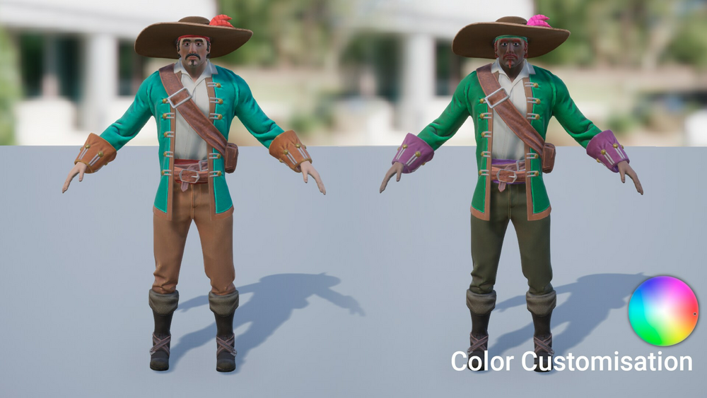 Stylized Pirate 2 