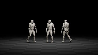 Talk while walking or standing animations 