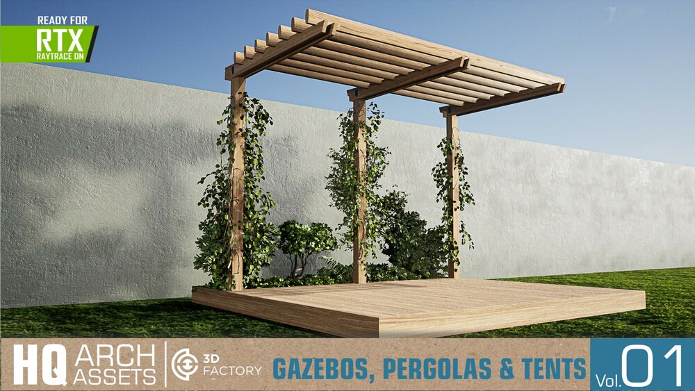 HQ Gazebos, Pergolas & Tents Vol. 1 