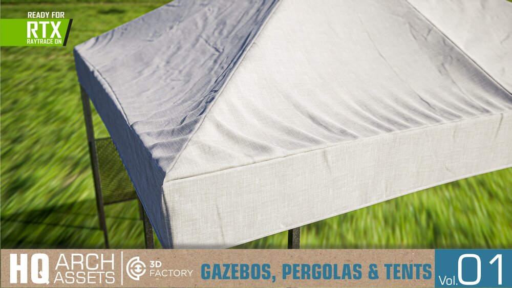 HQ Gazebos, Pergolas & Tents Vol. 1 