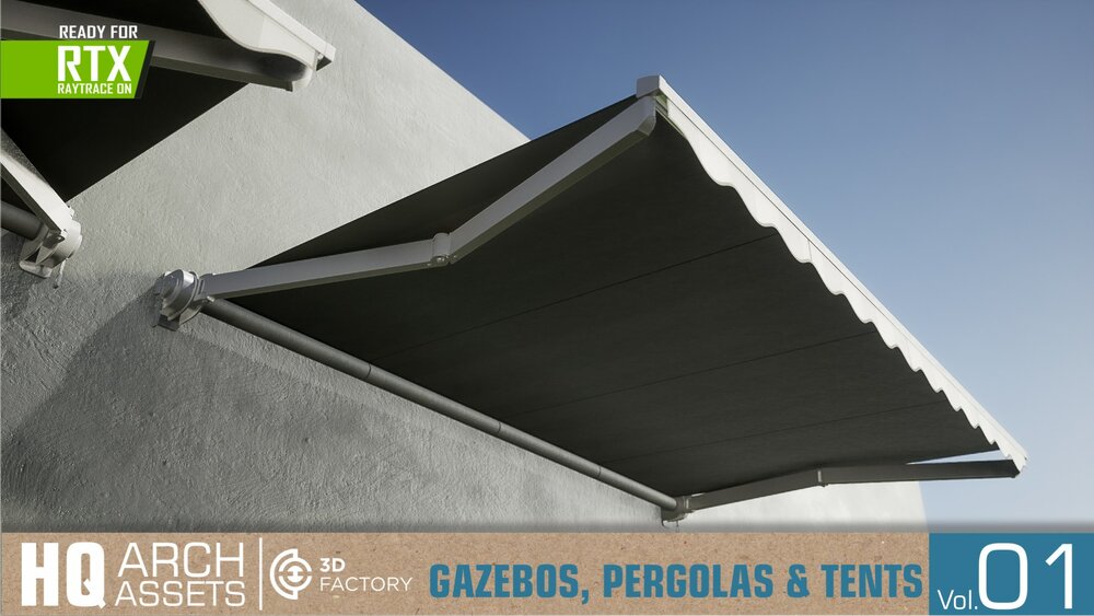 HQ Gazebos, Pergolas & Tents Vol. 1 