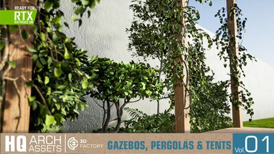 HQ Gazebos, Pergolas & Tents Vol. 1 