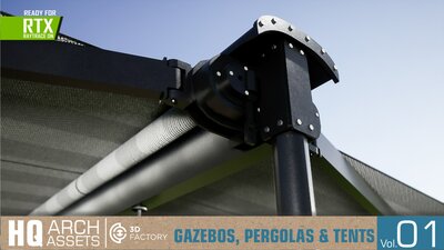 HQ Gazebos, Pergolas & Tents Vol. 1 