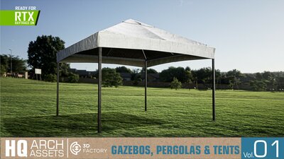 HQ Gazebos, Pergolas & Tents Vol. 1 