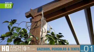 HQ Gazebos, Pergolas & Tents Vol. 1 