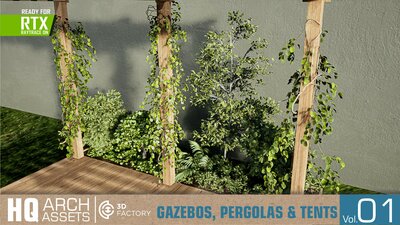 HQ Gazebos, Pergolas & Tents Vol. 1 