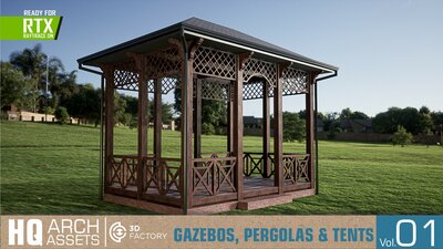 HQ Gazebos, Pergolas & Tents Vol. 1 