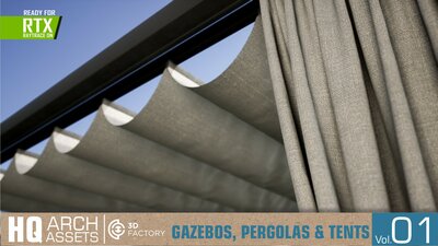 HQ Gazebos, Pergolas & Tents Vol. 1 