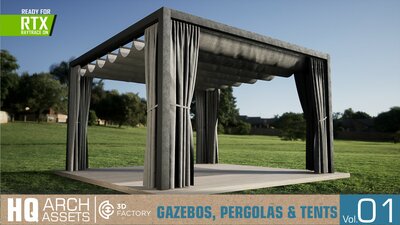 HQ Gazebos, Pergolas & Tents Vol. 1 