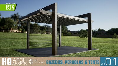 HQ Gazebos, Pergolas & Tents Vol. 1 