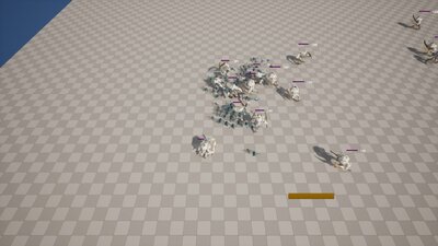 Swarm Simulator (Camera + Character + EnemyCharacter) 