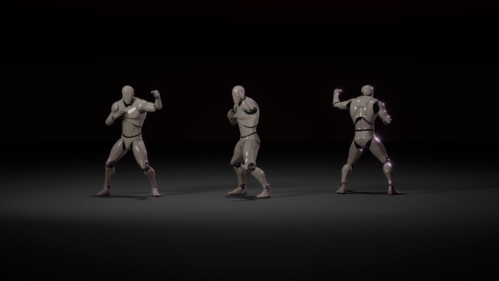 Combat animations - Kung fu V1 