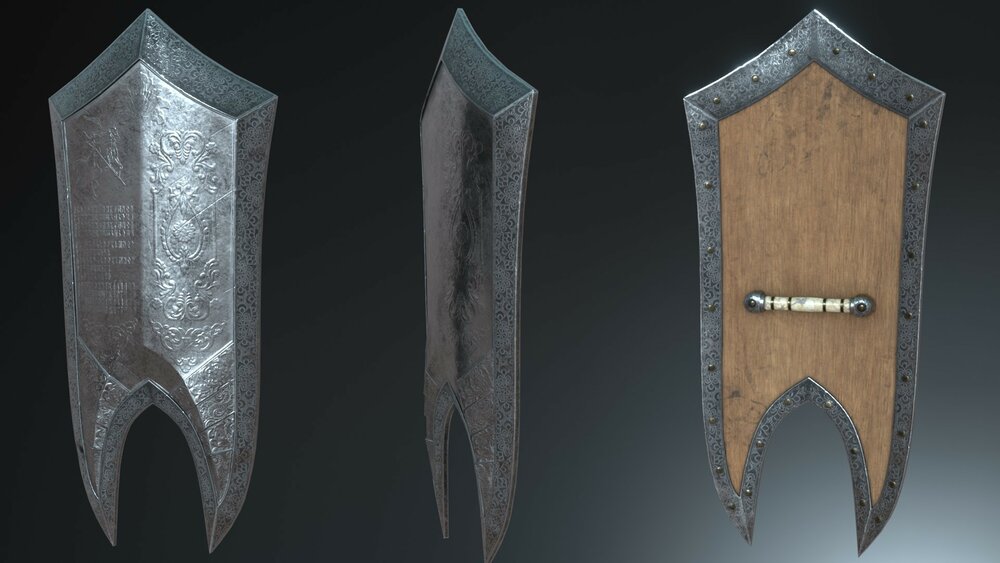 Silver Fantasy Weapon Set 