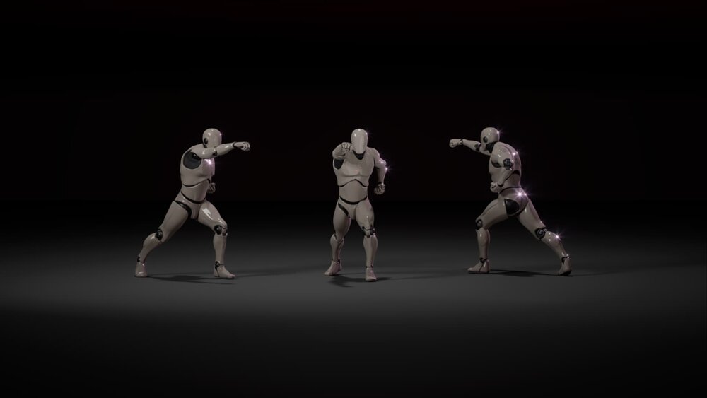 Combat animations - Kung fu V1 