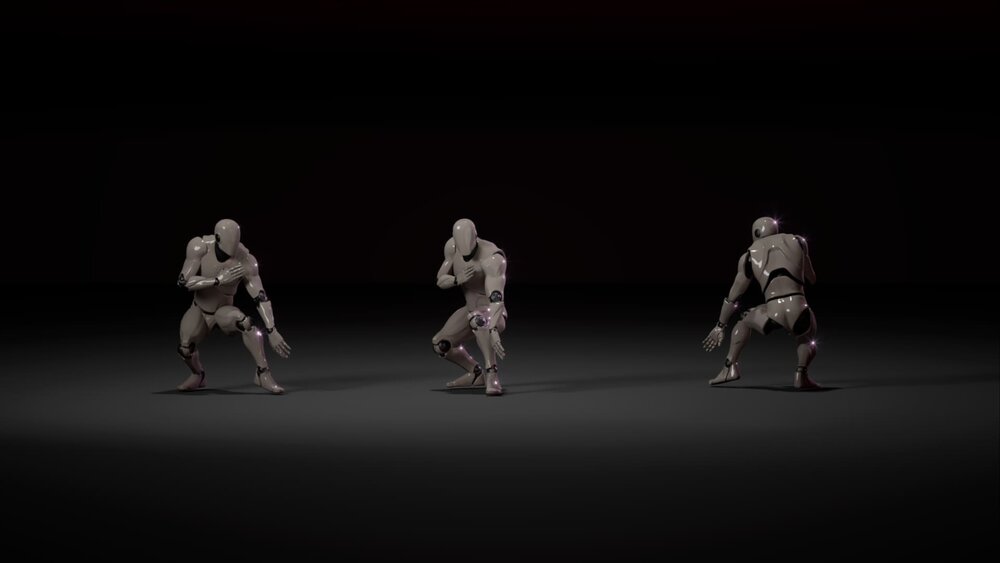 Combat animations - Kung fu V1 