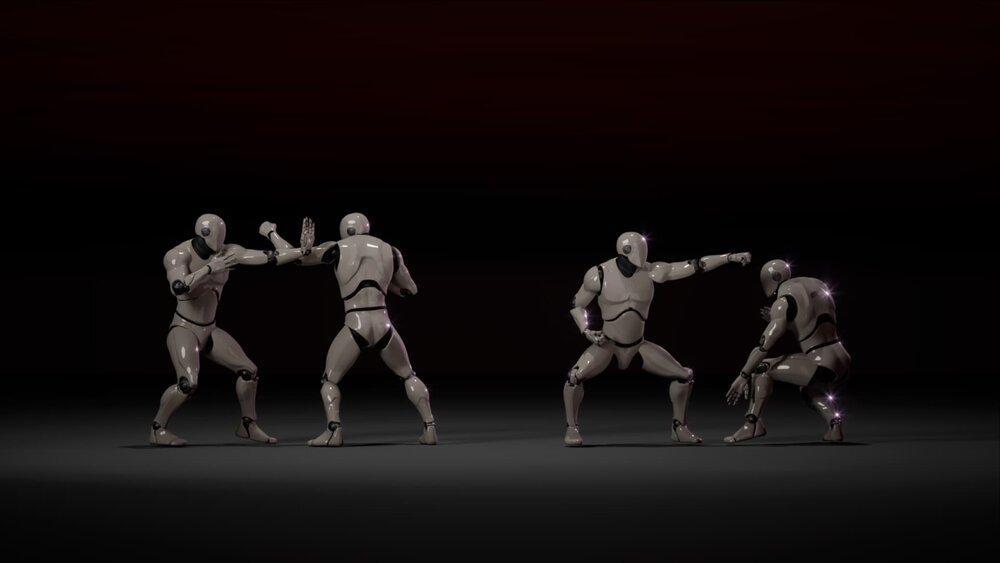 Combat animations - Kung fu V1 