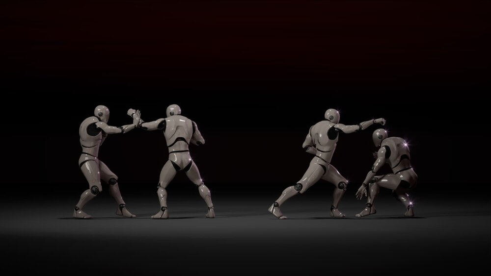 Combat animations - Kung fu V1 